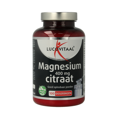 Lucovitaal Magnesium citraat 400mg poeder 250.00 Gram