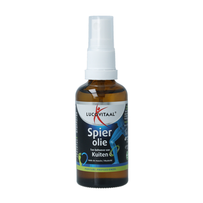 Lucovitaal Spierolie kuiten vegan 50 Milliliter