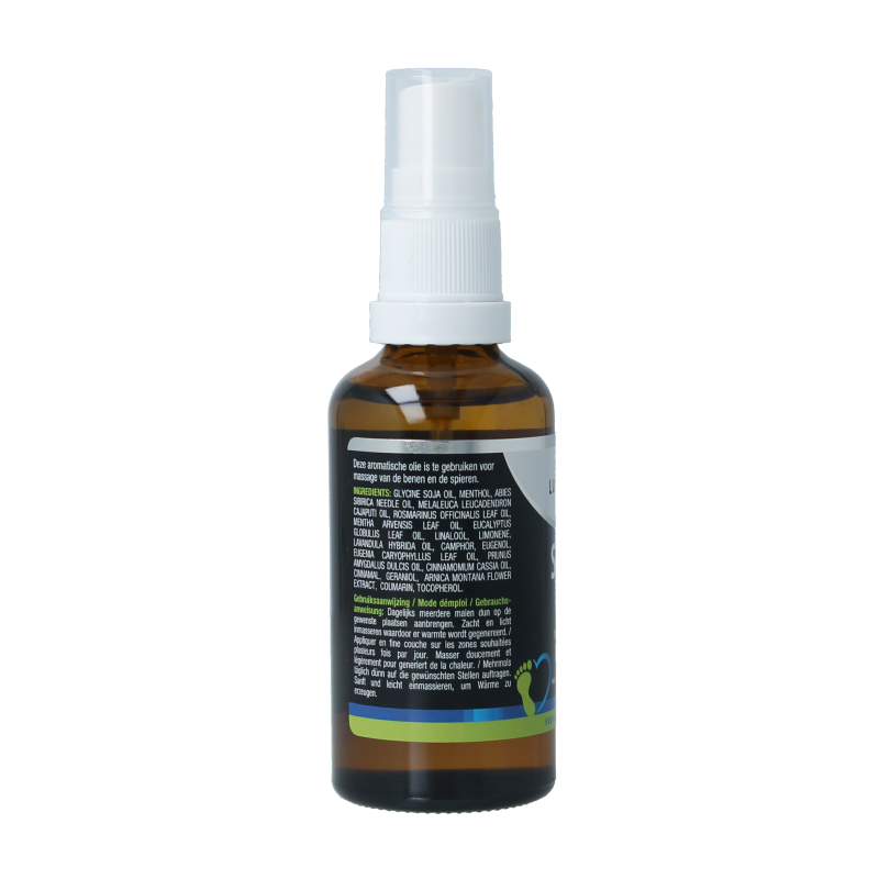 Lucovitaal Spierolie kuiten vegan 50 Milliliter