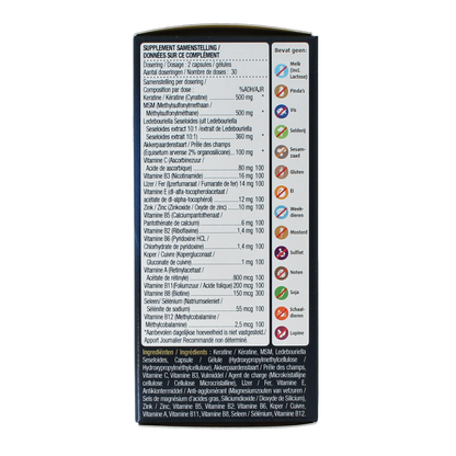 Lucovitaal Keratine complex 60.00 Capsules