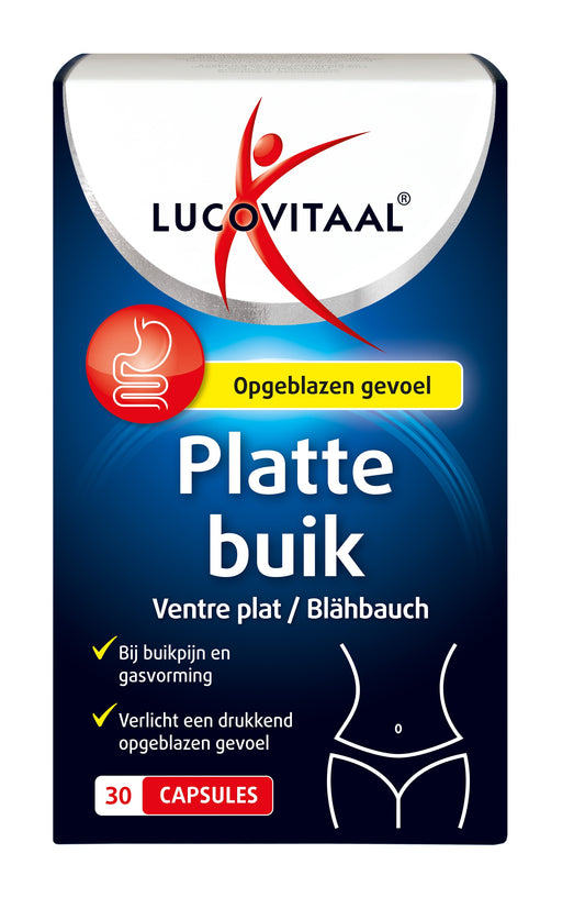 Lucovitaal Platte Buik capsules 30.00 Capsules