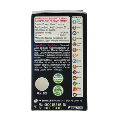 Lucovitaal Lactase 7000 FCC 60 Tabletten