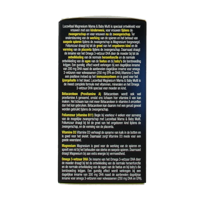 Lucovitaal Magnesium mama & baby multi 30 Capsules