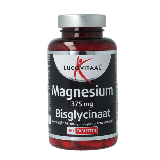 Lucovitaal Magnesium 375mg bisglycinaat 90.00 Tabletten