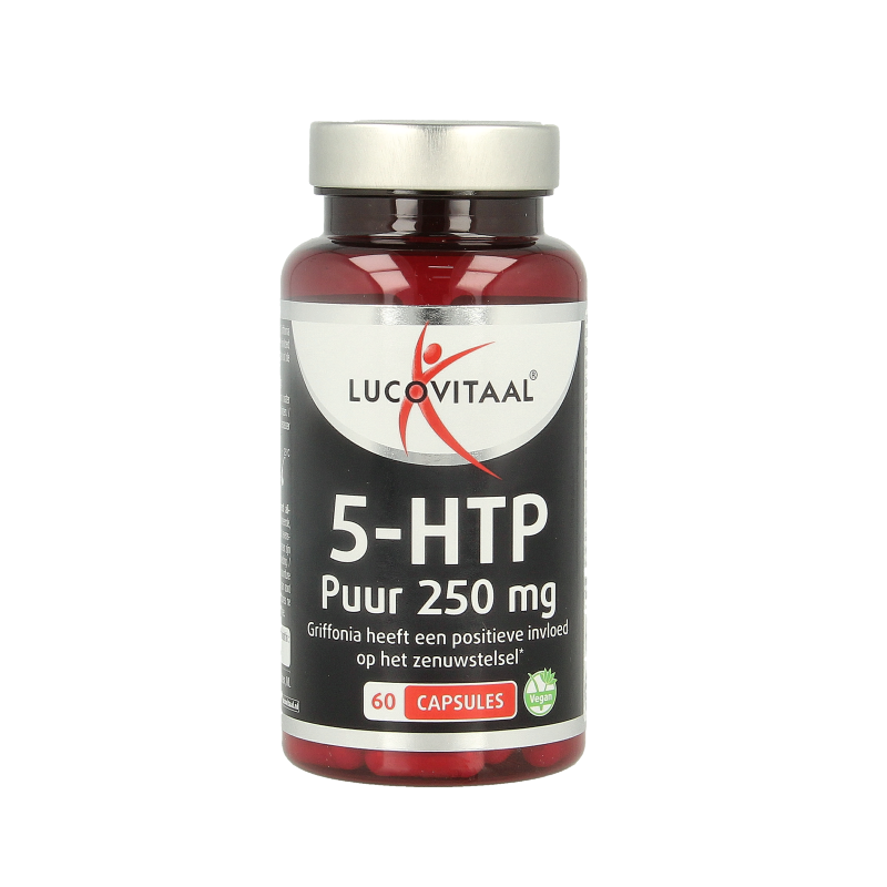 Lucovitaal 5-HTP puur 250mg vegan  60 Capsules
