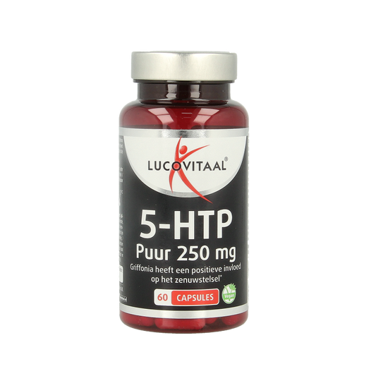 Lucovitaal 5-HTP puur 250mg vegan  60 Capsules