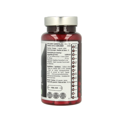 Lucovitaal 5-HTP puur 250mg vegan  60 Capsules