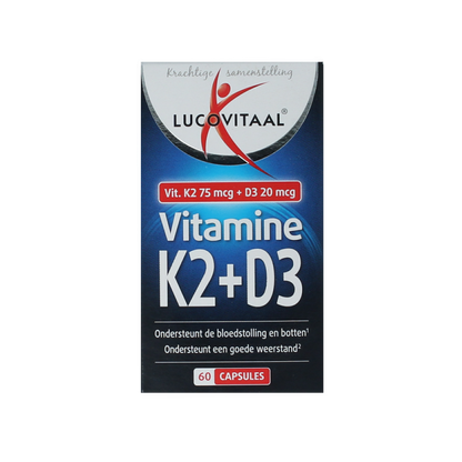 Lucovitaal Vitamine K2 + D3 60.00 Capsules