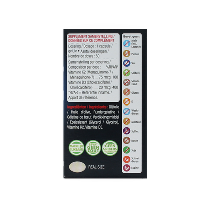 Lucovitaal Vitamine K2 + D3 60.00 Capsules