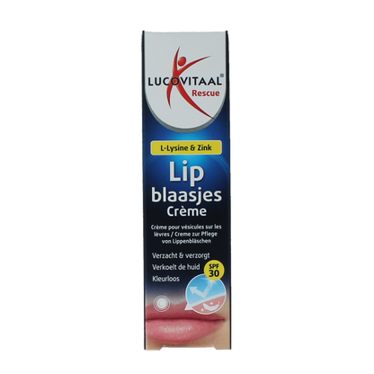 Lucovitaal Lipblaasjes rescue creme 7.00 Milliliter