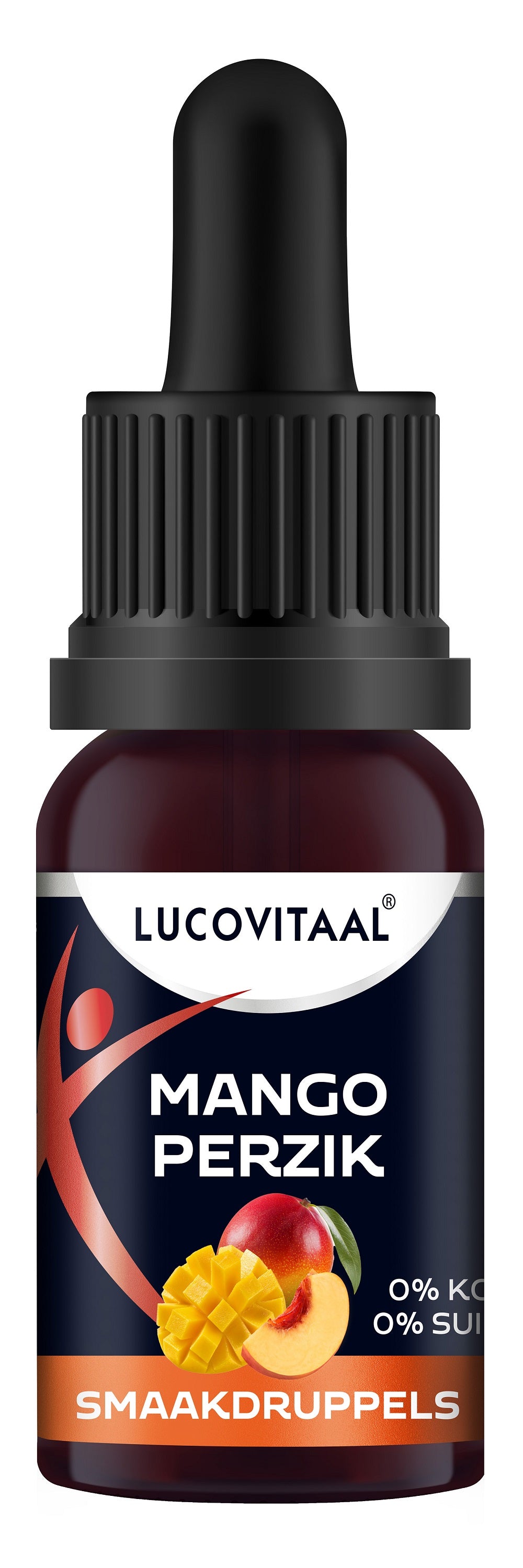 Lucovitaal Smaak druppels mango perzik 20 Milliliter