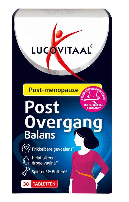 Lucovitaal Post overgang balans 30 Tabletten