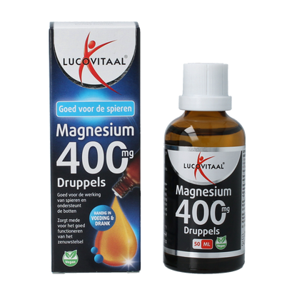 Lucovitaal Magnesium 400mg druppels 50 Milliliter