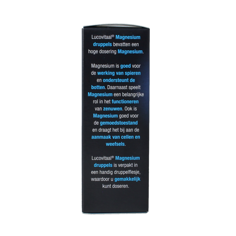 Lucovitaal Magnesium 400mg druppels 50 Milliliter