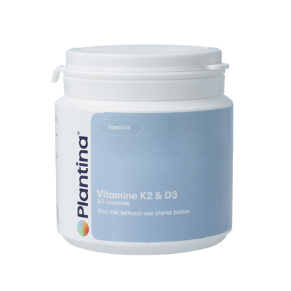 Plantina Vitamine K2 en D3 60.00 Capsules