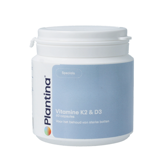 Plantina Vitamine K2 en D3 60.00 Capsules