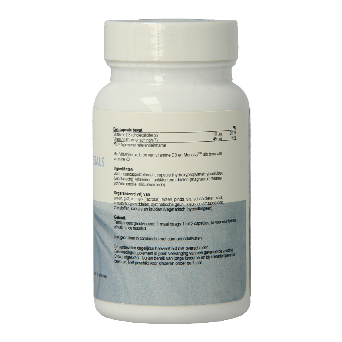 Plantina Vitamine K2 en D3 60.00 Capsules