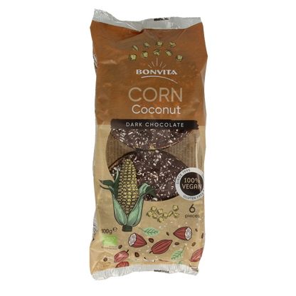 Bonvita Premium coco maiswafel bio 100 Gram
