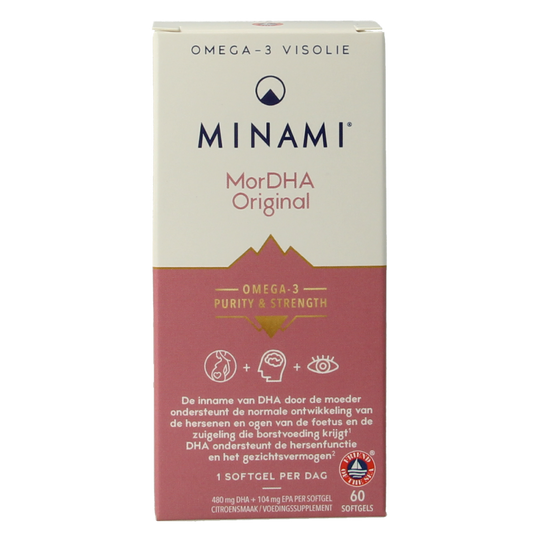 Minami MorDHA original citroensmaak 60 Softgels