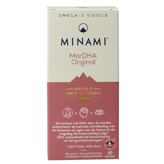 Minami MorDHA original citroensmaak 60.00 Softgels