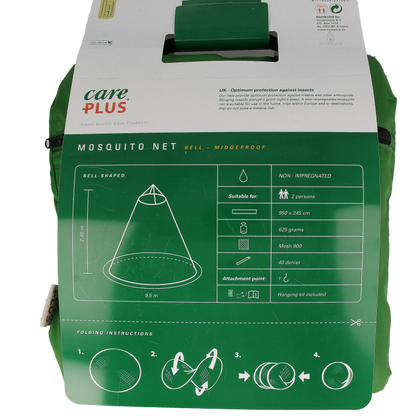 Care Plus Mosquito net midge proof bell 2-persoons  1 Stuks