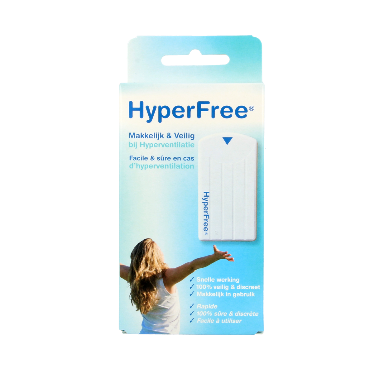 Hyperfree Tegen hyperventilatie 1.00 Stuks
