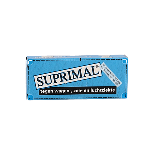 Suprimal Meclozinehydrochloride 12.5mg 10 Tabletten