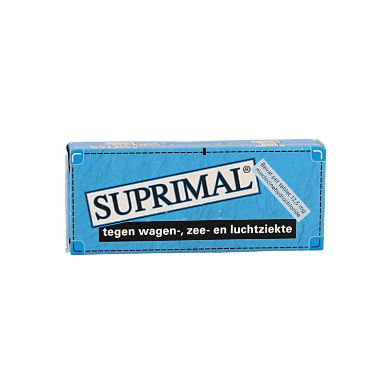 Suprimal Meclozinehydrochloride 12.5mg 10 Tabletten