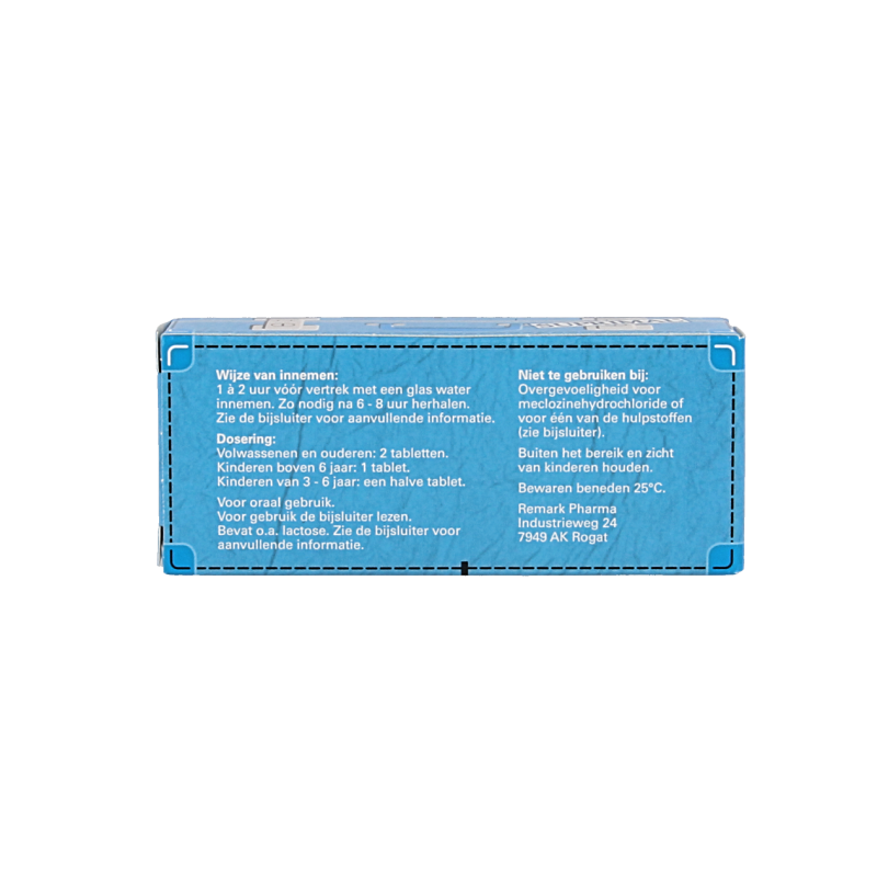 Suprimal Meclozinehydrochloride 12.5mg 10 Tabletten