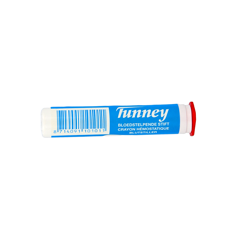 Tunney Bloedstelpende aluinstift 10 Gram