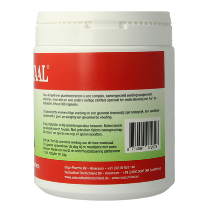 Vascu Vitaal Plantenextracten 300 Capsules