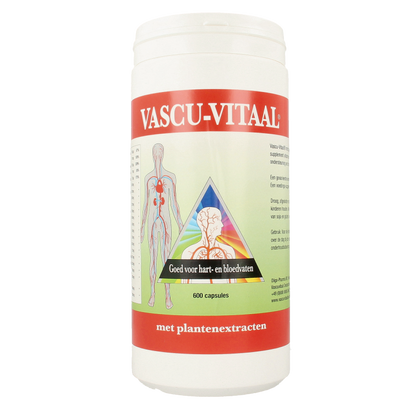 Vascu Vitaal Plantenextracten 600 Capsules