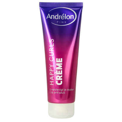 Andrelon Pink creme happy curls 125.00 Milliliter