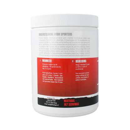 Fitshape Creatine monohydraat 500.00 Gram