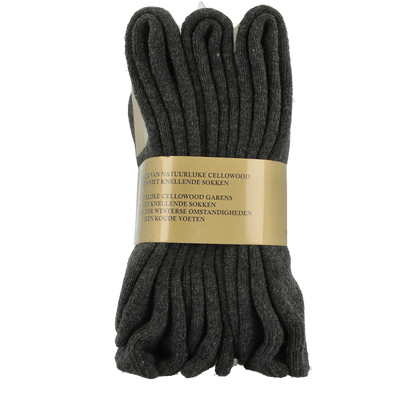 Naproz Thermo sokken grijs maat 39-42  3 Paar