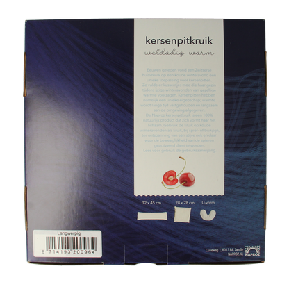 Naproz Kersenpitkruik langwerpig 12 x 45cm 1.00 Stuks