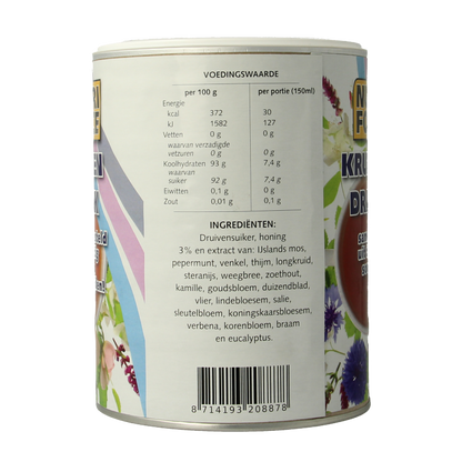 Nutriforce Instant kruidenthee 380 Gram