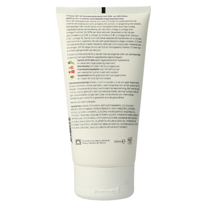 O' Zoleil Zonnebrandcreme SPF30 125.00 Milliliter