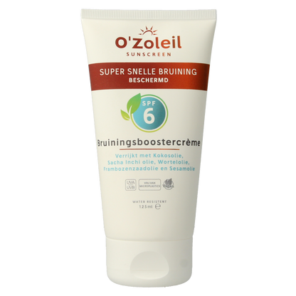 O' Zoleil Bruiningsbooster creme SPF6 125 Milliliter