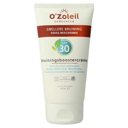 O' Zoleil Bruiningsbooster creme SPF30 125 Milliliter