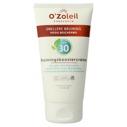 O' Zoleil Bruiningsbooster creme SPF30 125.00 Milliliter
