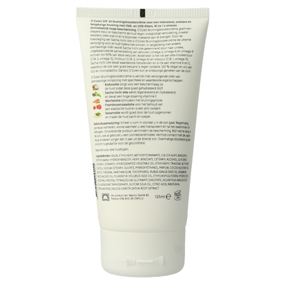 O' Zoleil Bruiningsbooster creme SPF30 125 Milliliter