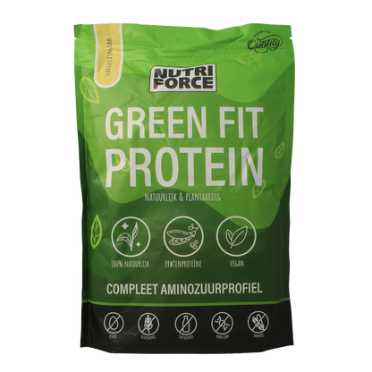 Nutriforce Green fit protein vanille 700 Gram