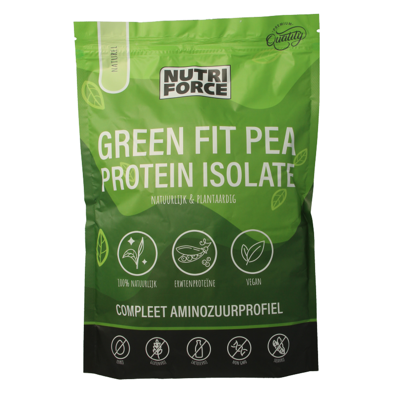 Nutriforce Green fit pea proteine 700 Gram