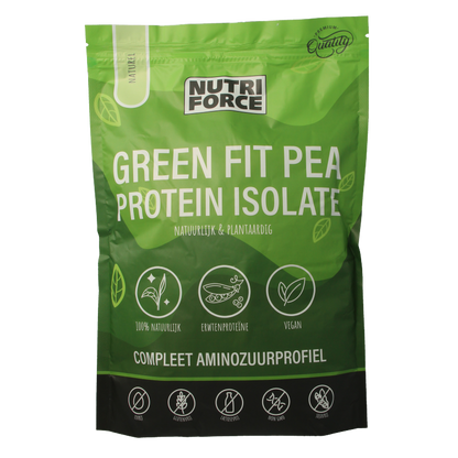 Nutriforce Green fit pea proteine 700 Gram