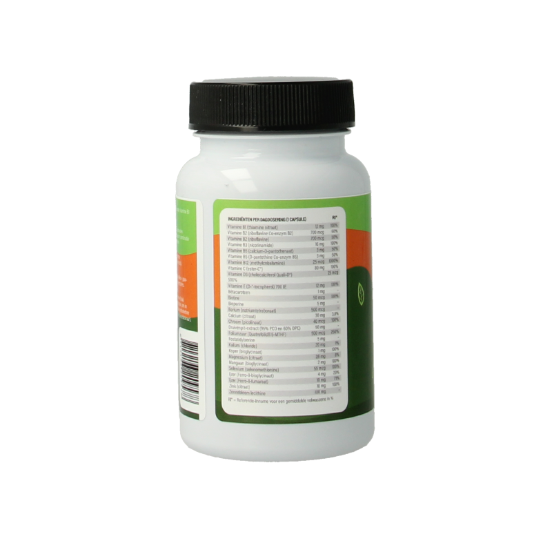 Nutriforce Liposomale multivitamine zonder vitamine B6 30 Vegetarische capsules