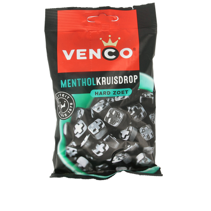 Venco Menthol kruisdrop 120.00 Gram