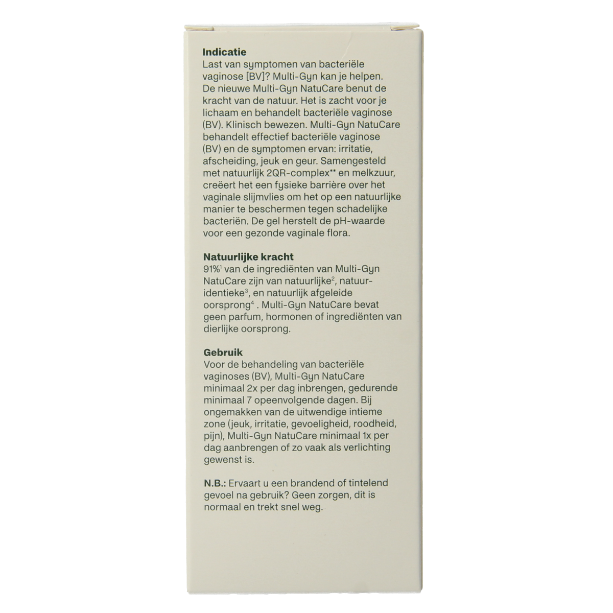 Multi GYN Natucare 40.00 Milliliter