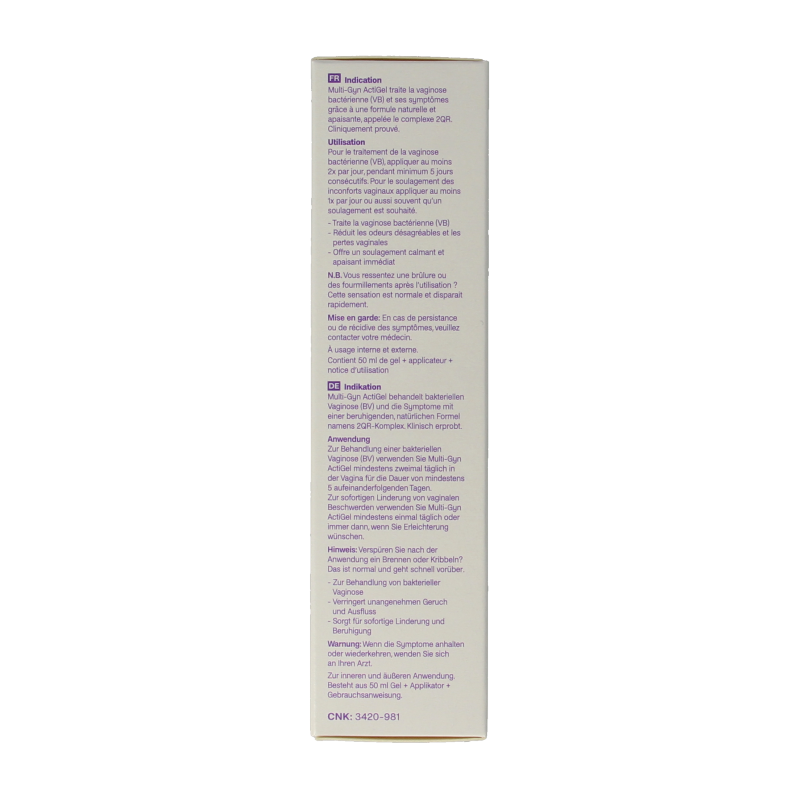 Multi GYN Gel actigel  50 Milliliter