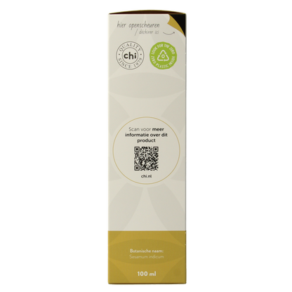 Chi Sesamzaad olie bio 100 Milliliter